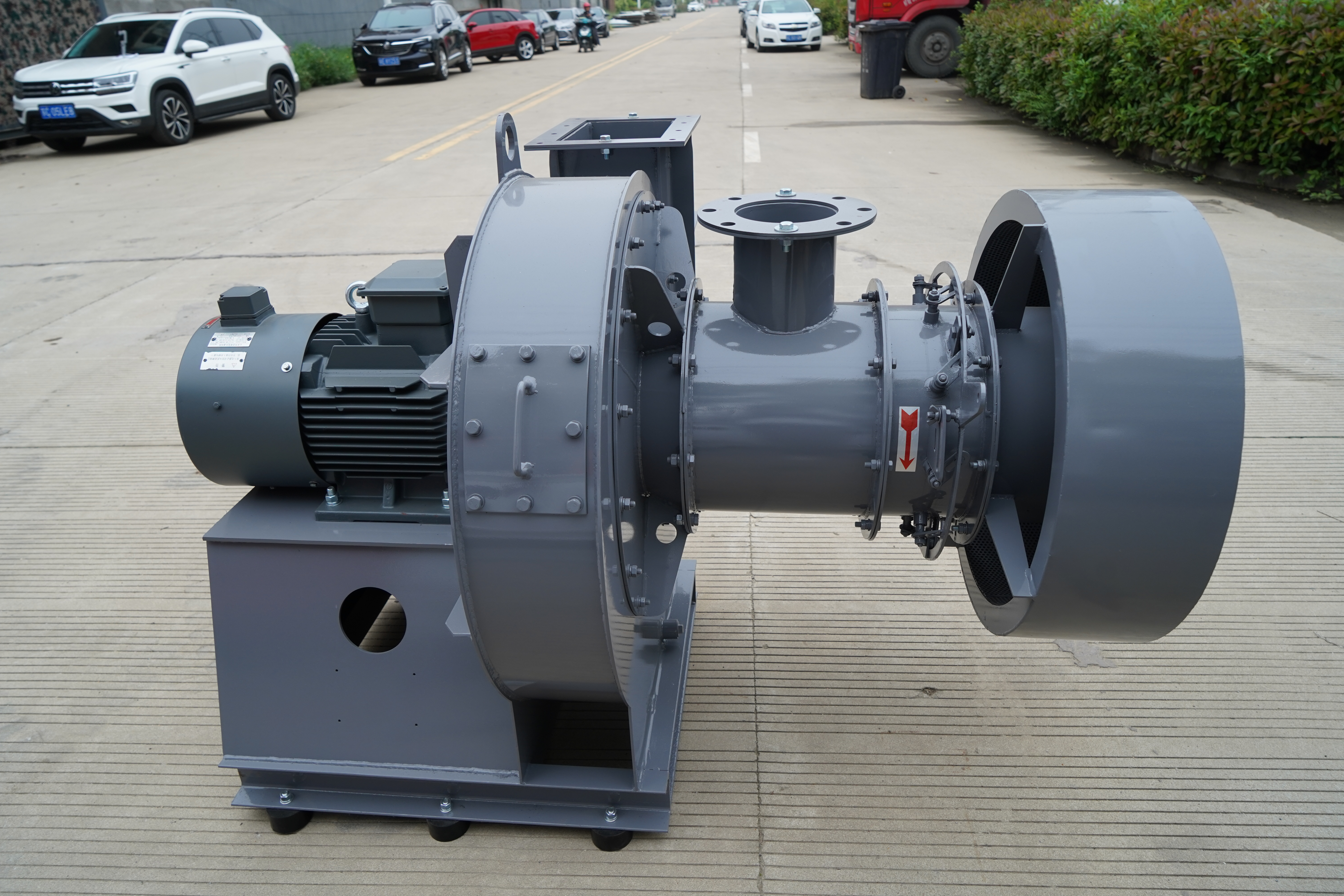 水泥窑高温风机的作用