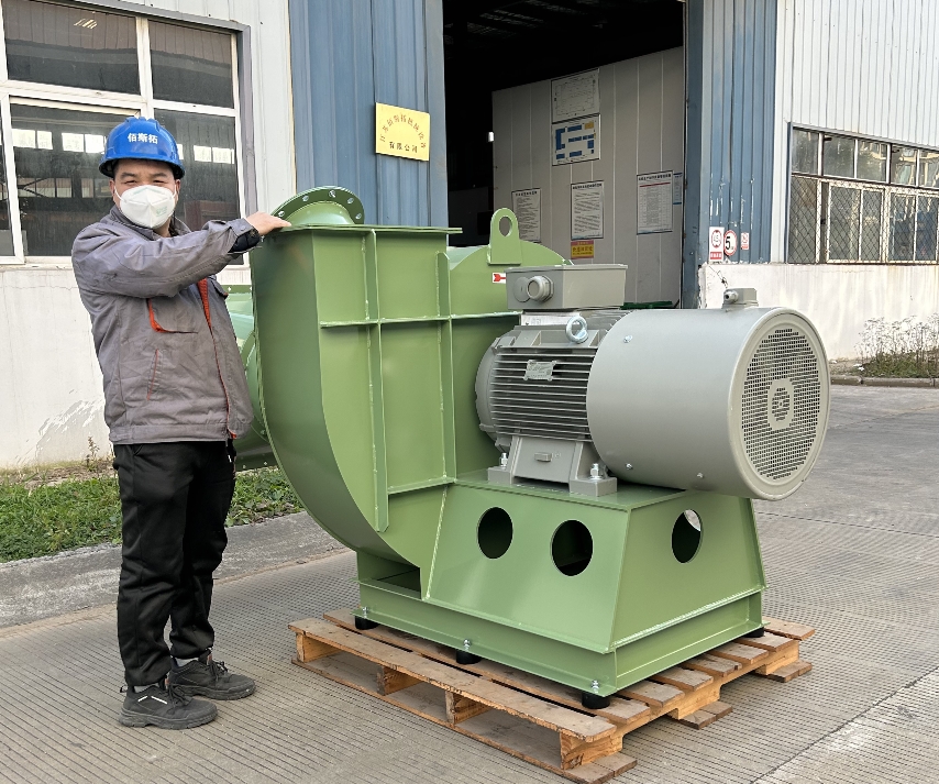 非标定制锅炉助燃离心风机出货